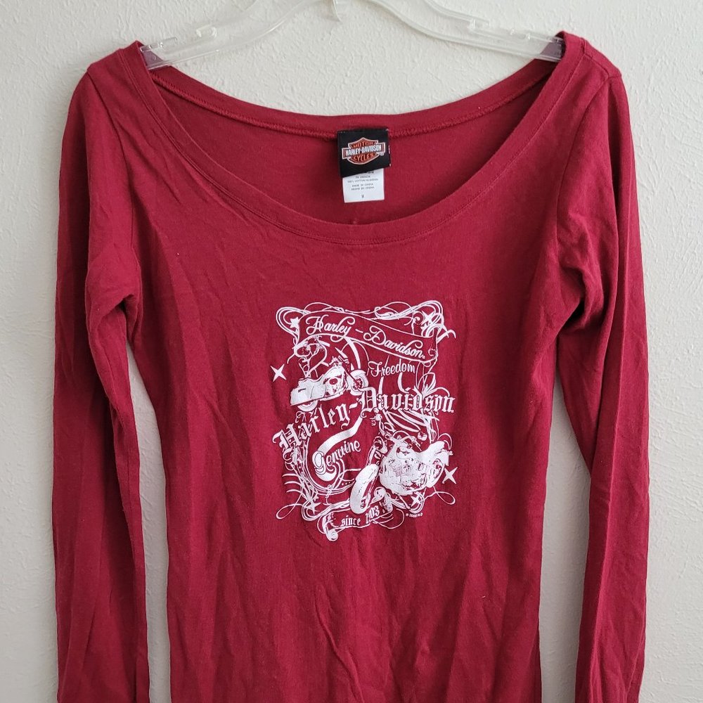 Harley Davidson long sleeve top